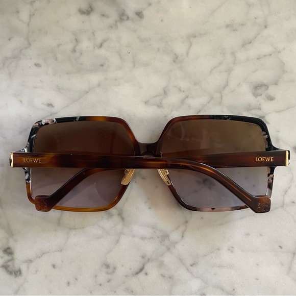 Loewe 61mm Geometric sunglasses NEW w case AUTHENTIC - Picture 14 of 16